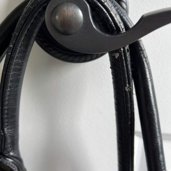 Diaper Bag, timi & leslie, black leather, lots of space - Picture 7 of 10